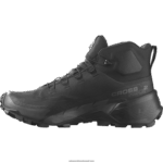 ⁦أحذية المشي لمسافات طويلة للرجال - Cross Hike 2 mid gore-tex Salomon أسود / مغناطيس B8DLV36⁩ - الصورة ⁦4⁩