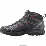 ⁦أحذية المشي لمسافات طويلة للرجال - X Ultra Pioneer Mid Clima مقاوم للماء Salomon الجفت / الظل الهادئ / ركوب الدراجات الأحمر B8DLV39⁩ - الصورة ⁦2⁩