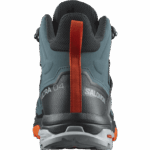 ⁦أحذية المشي لمسافات طويلة للرجال - x ultra 4 mid gore-tex Salomon مراقب النجوم / أسود / أبو منجل القرمزي B8DLV10⁩ - الصورة ⁦2⁩