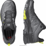 ⁦أحذية المشي لمسافات طويلة للرجال - x ultra 4 gore-tex Salomon الظل الهادئ / الأسود / زهرة الربيع المسائية B8DLV14⁩ - الصورة ⁦2⁩