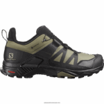 أحذية المشي لمسافات طويلة للرجال - x ultra 4 gore-tex Salomon حزاز عميق أخضر / أسود / زيتوني ليل B8DLV16