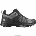 أحذية المشي لمسافات طويلة للرجال - X Ultra 4 Salomon الظل الهادئ / الأسود B8DLV26