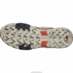 ⁦أحذية المشي لمسافات طويلة للرجال - x ultra 4 gore-tex Salomon كاكي عتيق / أسود / طماطم كرزية B8DLV18⁩ - الصورة ⁦3⁩