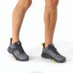 ⁦أحذية المشي لمسافات طويلة للرجال - x ultra 4 gore-tex Salomon الظل الهادئ / الأسود / زهرة الربيع المسائية B8DLV14⁩ - الصورة ⁦3⁩