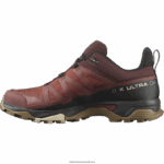 ⁦أحذية المشي لمسافات طويلة للرجال - x ultra 4 gore-tex Salomon الحناء المحروق / الأسود / الذهب الباهت B8DLV15⁩ - الصورة ⁦4⁩