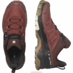 ⁦أحذية المشي لمسافات طويلة للرجال - x ultra 4 gore-tex Salomon الحناء المحروق / الأسود / الذهب الباهت B8DLV15⁩ - الصورة ⁦5⁩