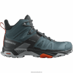 أحذية المشي لمسافات طويلة للرجال - x ultra 4 mid gore-tex Salomon مراقب النجوم / أسود / أبو منجل القرمزي B8DLV10