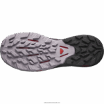 ⁦أحذية المشي لمسافات طويلة للنساء - outpulse gore-tex Salomon الزنبق / أسود / الخشخاش الأحمر B8DLV1122⁩ - الصورة ⁦2⁩