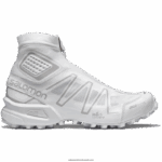 أحذية رياضية للرجال - Snowcross Salomon صخرة بيضاء / قمرية B8DLV129