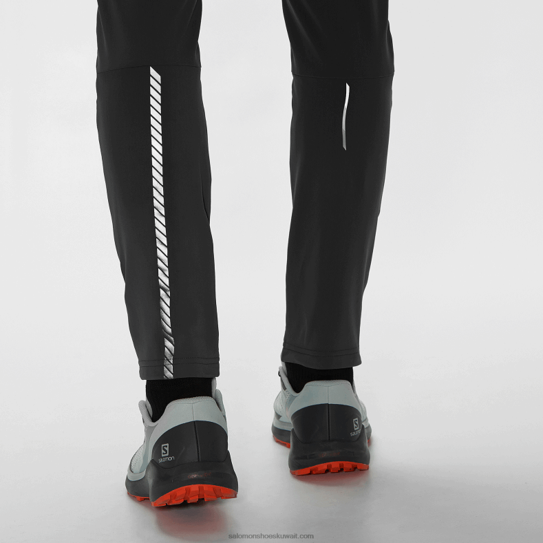 ⁦الجوارب الرجالية - gore-tex infinium windstopper Salomon اسود غامق B8DLV255⁩ - الصورة ⁦6⁩