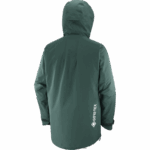 ⁦جاكيت رجالي بغطاء رأس - Gravity gore-tex anorak Salomon بونديروسا باين / سماء الليل B8DLV557⁩ - الصورة ⁦3⁩
