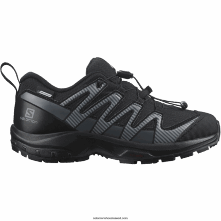 جونيور - أحذية أطفال - مقاومة للماء xa pro v8 clima Salomon أسود / خشب الأبنوس B8DLV1360