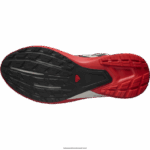 ⁦حذاء الجري للرجال - هيبالس Salomon المغناطيس / الخشخاش الأحمر / الأسود B8DLV1484⁩ - الصورة ⁦2⁩