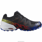 حذاء الجري للسيدات - speedcross 6 gore-tex blue fire Salomon أسود / تصفح الويب / أصفر الأمان B8DLV1509