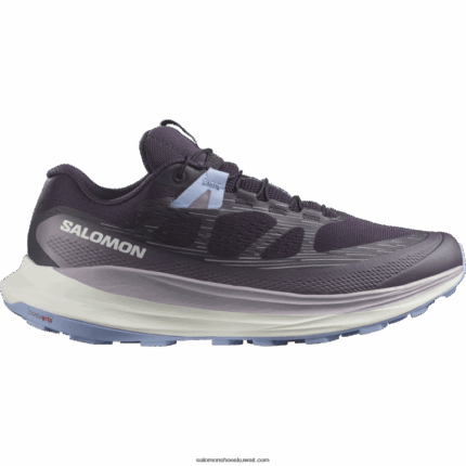 حذاء الجري للسيدات - Ultra glide 2 wide Salomon الباذنجان / جليد الفانيليا / الصفاء B8DLV1525