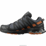 ⁦حذاء الجري Trail الرجالي - XA Pro 3D v8 gore-tex wide Salomon أبنوس / كراميل كافيه / أسود B8DLV1472⁩ - الصورة ⁦6⁩
