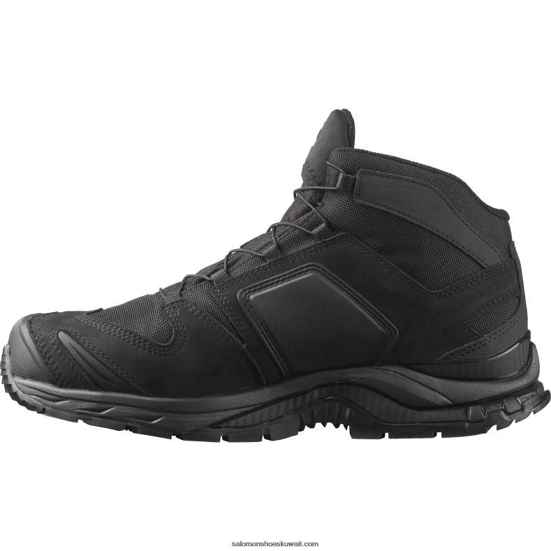 ⁦حذاء القوات النسائية - XA Forces mid wide gore-tex en Salomon أسود B8DLV812⁩ - الصورة ⁦4⁩