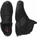 ⁦حذاء القوات النسائية - XA Forces mid wide gore-tex en Salomon أسود B8DLV812⁩ - الصورة ⁦5⁩