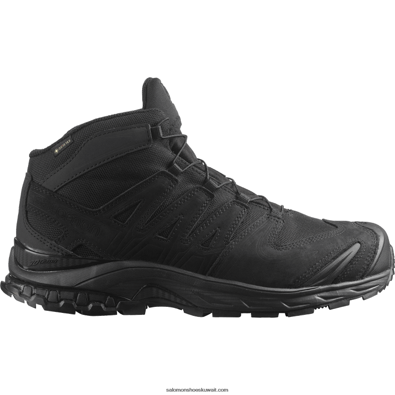 ⁦حذاء القوات النسائية - XA Forces mid wide gore-tex en Salomon أسود B8DLV812⁩ - الصورة ⁦1⁩