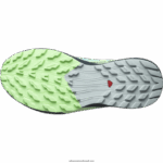 ⁦حذاء جري للسيدات - Sense Ride 5 gore-tex Salomon إشعاع أزرق / رماد أخضر / حبر الهند B8DLV1528⁩ - الصورة ⁦2⁩