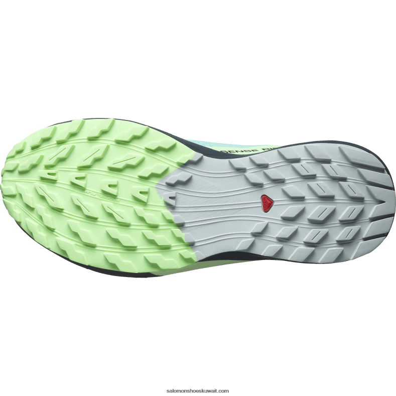 ⁦حذاء جري للسيدات - Sense Ride 5 gore-tex Salomon إشعاع أزرق / رماد أخضر / حبر الهند B8DLV1528⁩ - الصورة ⁦2⁩
