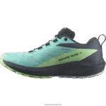 ⁦حذاء جري للسيدات - Sense Ride 5 gore-tex Salomon إشعاع أزرق / رماد أخضر / حبر الهند B8DLV1528⁩ - الصورة ⁦6⁩