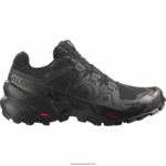 حذاء جري للسيدات - speedcross 6 gore-tex Salomon أسود / فانتوم B8DLV1516