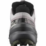 ⁦حذاء جري للسيدات - speedcross 6 gore-tex Salomon رماد الورد / اسود / زيتون ليل B8DLV1515⁩ - الصورة ⁦3⁩