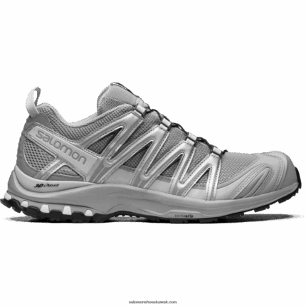 حذاء رياضي رجالي - XA Pro 3D Salomon سبيكة / فضية / صخرة قمري B8DLV222