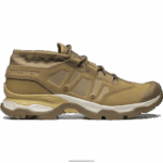 حذاء رياضي نسائي - حذاء Jungle Ultra Low Advanced Salomon ذهب باهت / كنغر / سفاري B8DLV768