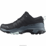 ⁦حذاء نسائي للتنزه - x ultra 4 gore-tex Salomon أسود / طقس عاصف / أوبال أزرق B8DLV1137⁩ - الصورة ⁦4⁩