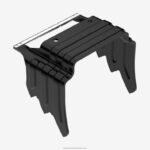 قطع غيار رجالية للتركيبات - تحول 1x2 crampon Salomon l40618100 + B8DLV489