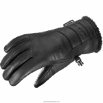 قفازات نسائية - أصلي gore-tex Salomon اسود غامق B8DLV988